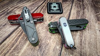 4 Different Custom Swiss Army Knives