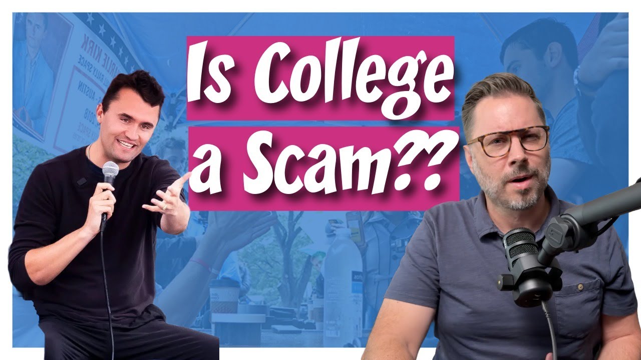 Why Charlie Kirk is WRONG about COLLEGE