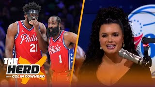 Is James Harden or Joel Embiid to blame for 76ers blowout Game 5 loss vs. Heat? | NBA | THE HERD