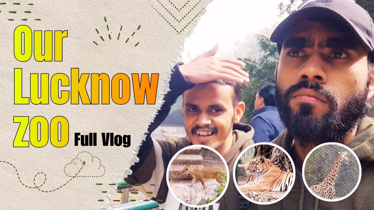 Lucknow Zoo Complete Guide 🐾 | My First Vlog | Best Places to Visit in Lucknow