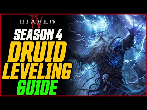 Best Druid Leveling Build (1-50) // Diablo 4 Season 4 Druid Guide