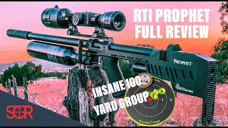 RTI Prophet .22 cal FULL REVIEW - 100 YARDS LIKE WOW! this is an AMAZING Airgun