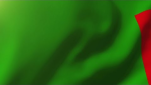 Zambia Flag Waving In The Wind. Looping Sun Rises Style. Animation Loop Stock Animation