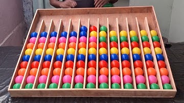 Puzzle sorting ball game challenging game very hard mode || LKR Food Challenge