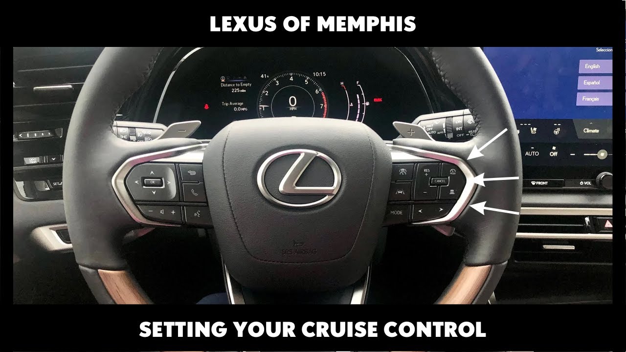 cruise control system in lexus