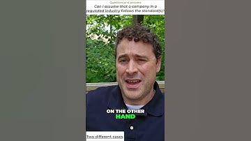 Selling into regulated industries - they follow the standards, right?