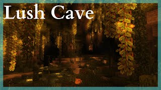 Lush Cave | Minecraft Ambience | Sleep and Study | 3 Hours