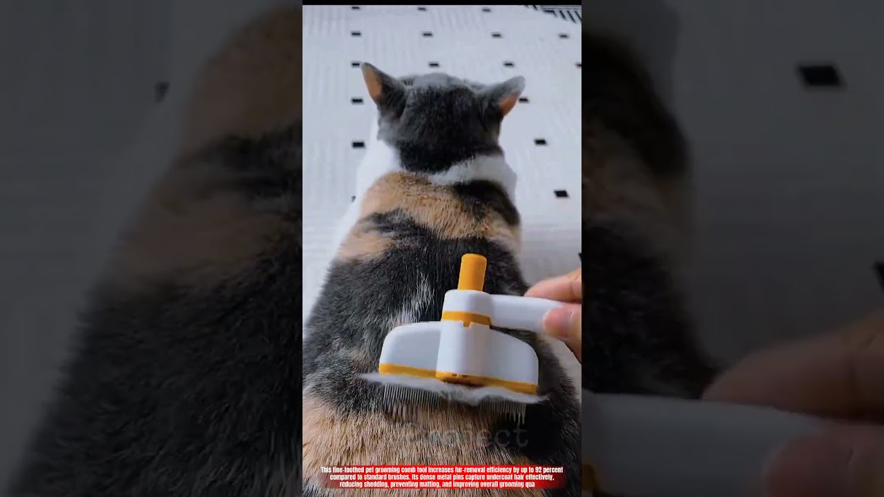 Инновационная расческа с мелкими зубьями для ухода за домашними животными: