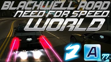 NFS World  - Multiplayer Sprint: Blackwell Road
