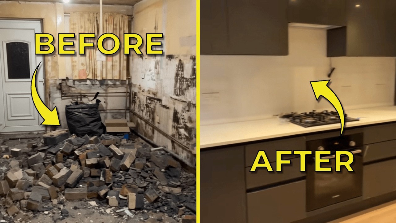 8 Month Abandoned House Solo Renovation | Timelapse