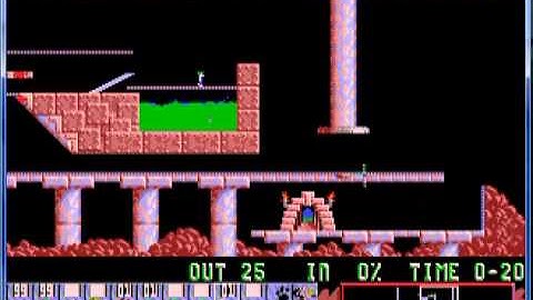 Lemmings 1 Mayham Level 3 It