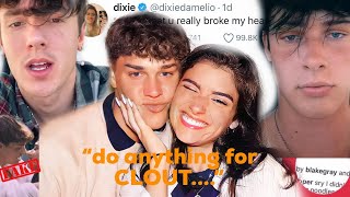 sway boys get BODY SHAMED! dixie d’amelio and noah beck’s relationship is for CLOUT?!?