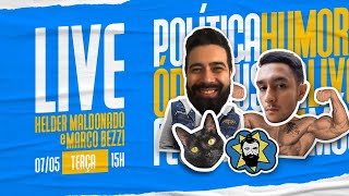 LIVE: AS NOTÍCIAS E POLÊMICAS DO DIA COM HELDER E BEZZI | Galãs Feios