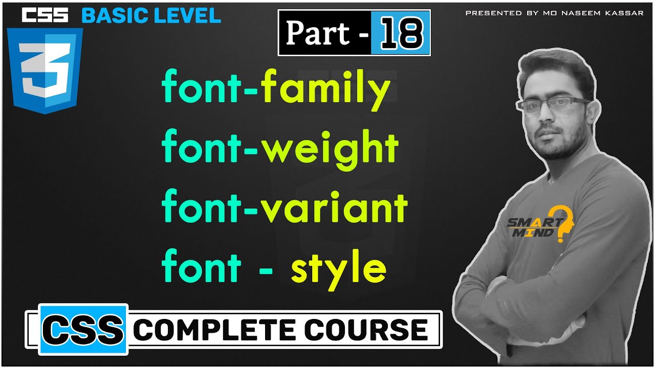 Font property in css for beginners must watch in hindi complete css for ...