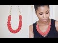 DIY: Straight Knot Necklace.