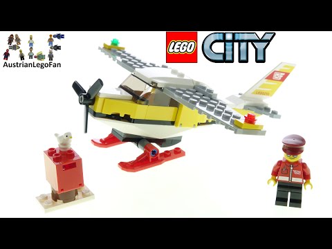 LEGO City 60250 Mail Plane - Lego Speed Build Review