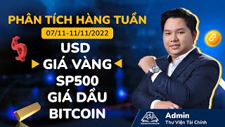 Phân Tích Giá Vàng, Forex, Giá Dầu, SP500, DXY,  Bitcoin | Tuần 12/12-18/12/2022 | USD Index