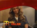 Tyra banks backstage at Rachel Ray