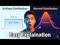 The EASIEST Way to Understand Uniform &amp; Gaussian Distribution (Bayesian ML)