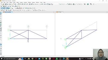 MENGANALISA STRUKTUR RANGKA BATANG DENGAN SAP 2000