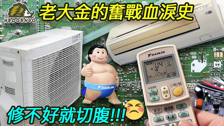 老大金的奋战血泪史/The struggle of Daikin PCB repair【Hedgehog刺猬帮】 - 天天要闻