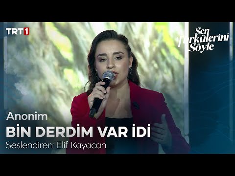 Elif Kayacan - Bin Derdim Var İdi - Sen Türkülerini Söyle 14. Bölüm @trt1