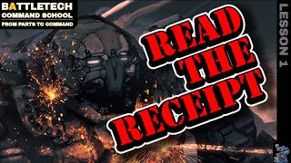 Every BattleMech Is a Receipt, Lesson 1: BattleMech Construction | BattleTech Command School (C1:L1)