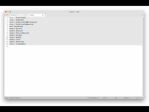 Text editing in