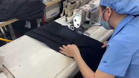 May chắp sườn quần tây 55s tại công ty may Hòa Thọ Đà Nẵng