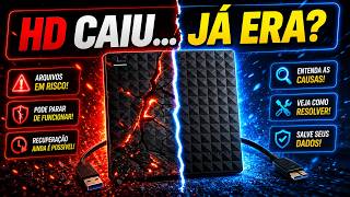 Hd externo caiu. Veja como realizar a troca do disco!