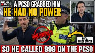 🚨 A UK PCSO Grabbed Him for Filming — So He Called 999 on the PCSO (Solicitor Explains)