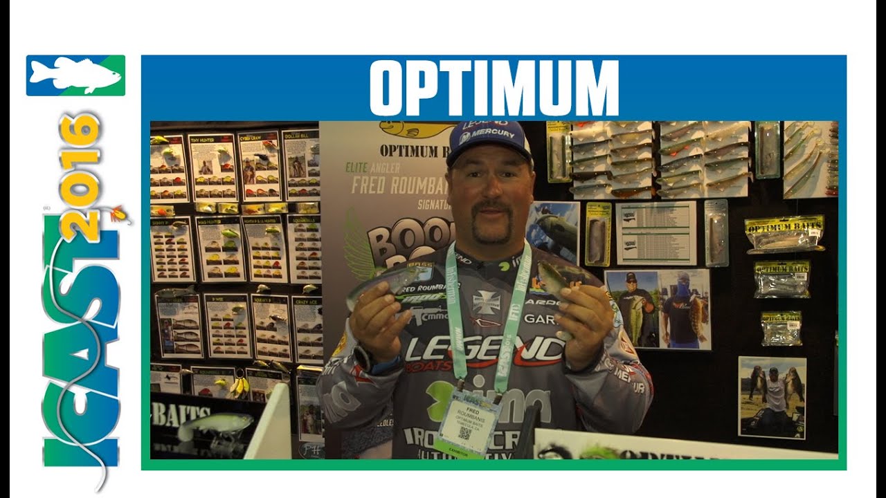 ICAST 2016 Videos - Optimum Boom Boom Swimbait Weedless & Rigged