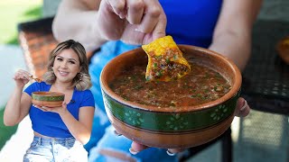 The FIRE ROASTED SALSA Recipe you NEED for your next cookout!