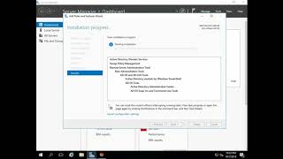 Part 2: Active Directory Service Installation + Configuration Server 2016 (pashto).