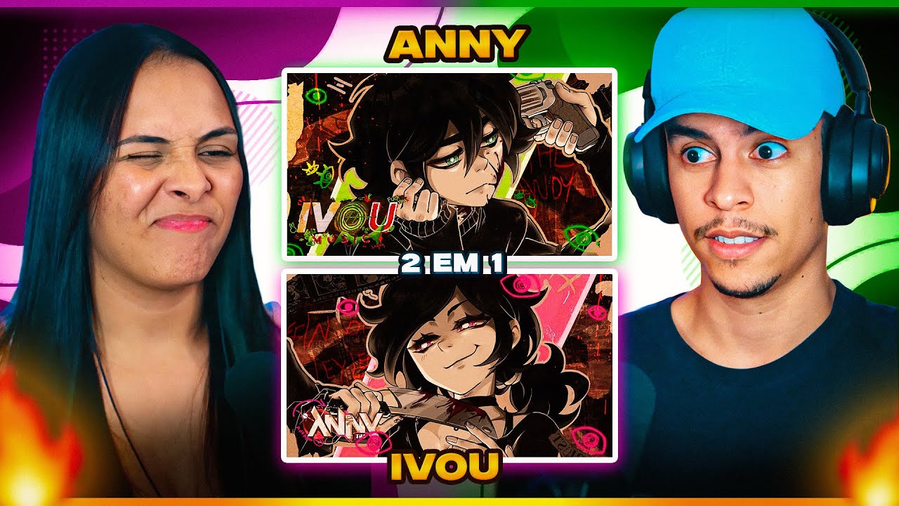 2 EM 1 ANNY + IVOU: Alma de Piche + Alma Suja (The Coffin of Andy and Leyley) [Casal Jounin React] 🔥