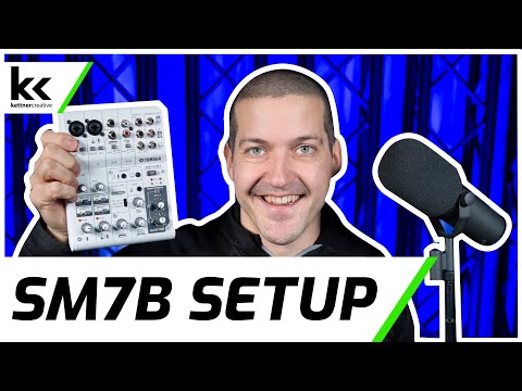 Yamaha AG06 & Shure SM7B | Setup & Demo