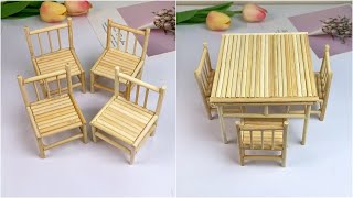 DIY Multipurpose Furniture and Toys with Ice Cream Sticks