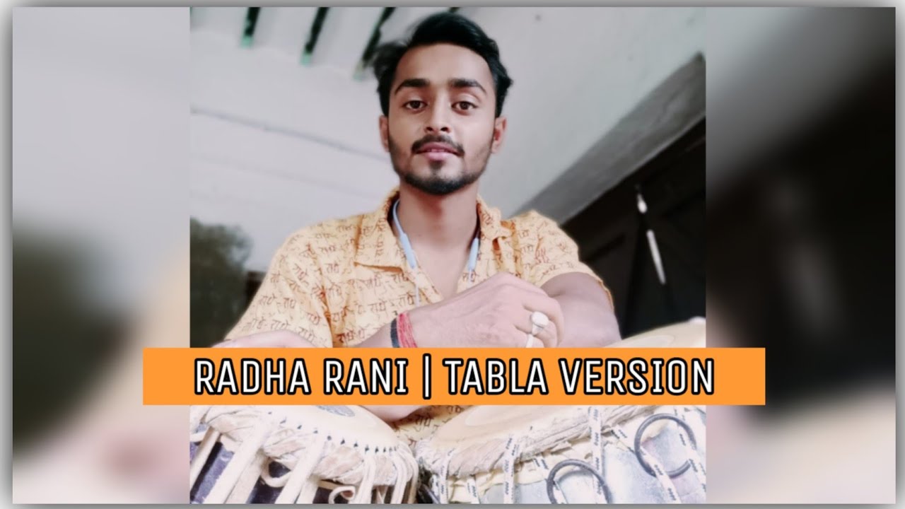Tabla Rani Radha Rani | Tabla Version Track Beatz | Festival Special - YouTube