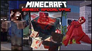 How to Turn Minecraft into an Analog Horror style Zombie Apocalypse!!