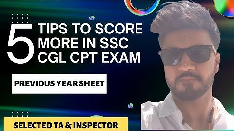 SSC CGL MS EXCEL || MS POWERPOINT || PREVIOUS YEAR SHEET