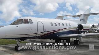 GSA Auctions announces online sale: 1994 Raytheon Hawker Aircraft