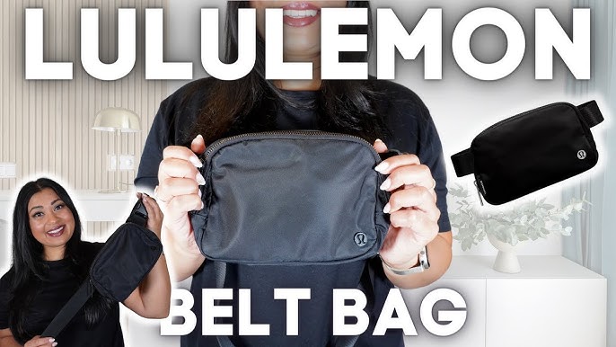 WHAT'S IN MY LULU LEMON BELT BAG (& REVIEW)