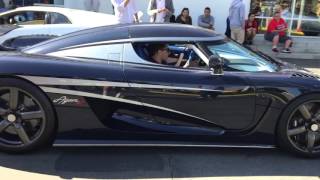 Koenigsegg Agera R and Koenigsegg CCX Revs, accelerations, and more!