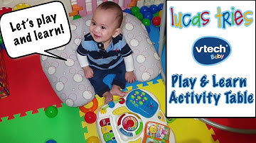 V Tech Play and Learn Activity Table Toy Review