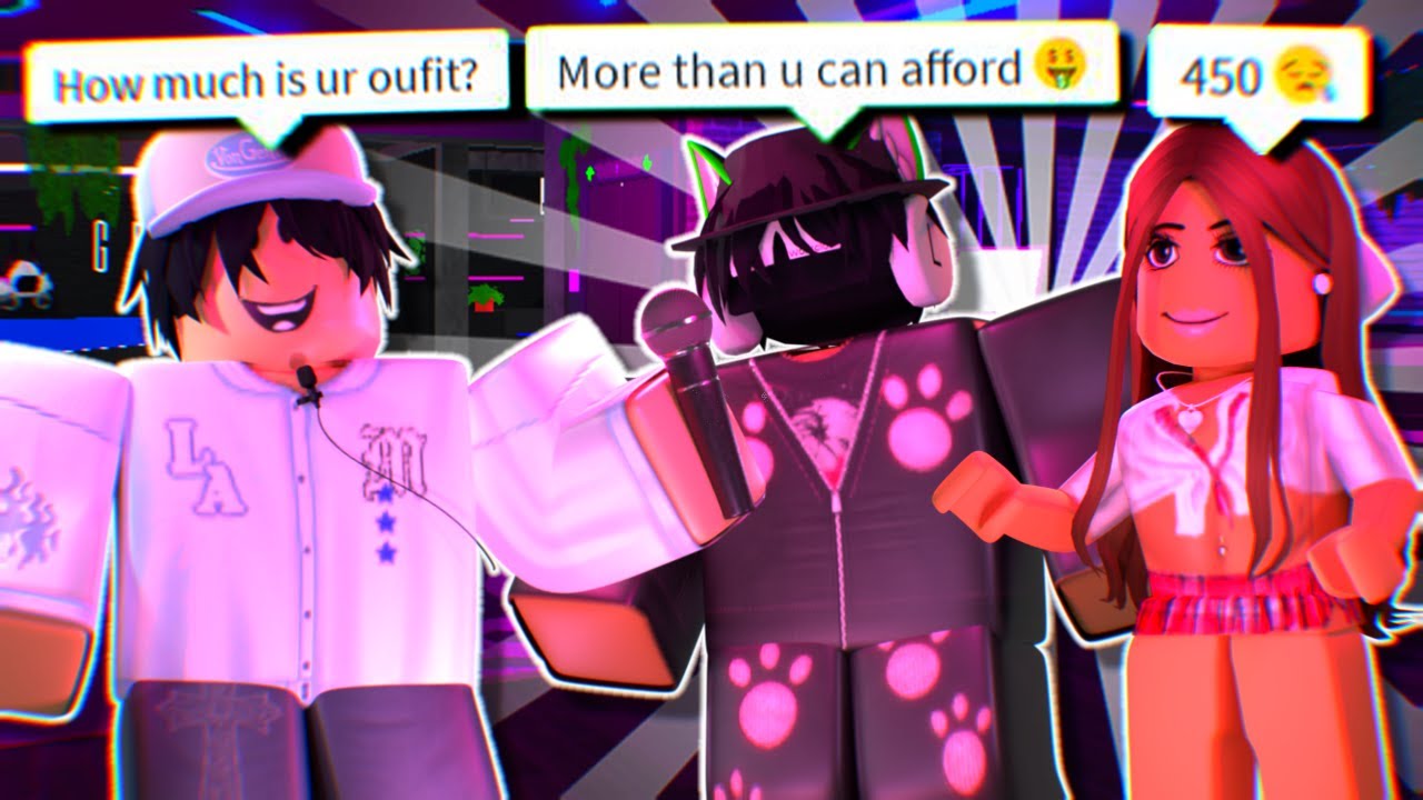 Asking People How Much Their Roblox Outfit Costs... ft. Headless (Vibe ...