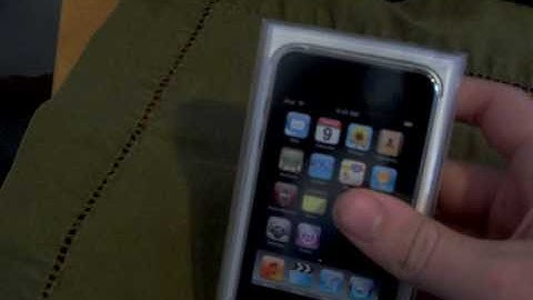 Ipod Touch 3rd Generation Unboxing