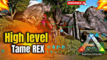 "Finally I Tamed max level Rex! | ARK: Ultimate Mobile Edition Gameplay!" #arkultimatemobileedition