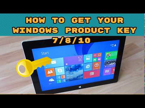 How to Easily Get Your Product Key for Windows 7/8/10