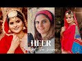 Heer song  bts  moments behind the camera  ammie papra