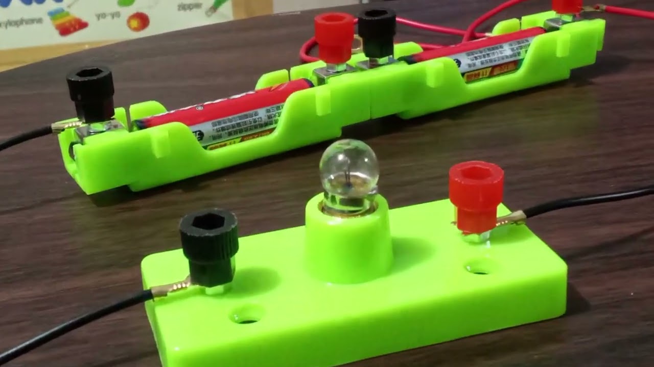 How light bulbs, light / Nico's Science Experiment 1 - series and parallel wires 